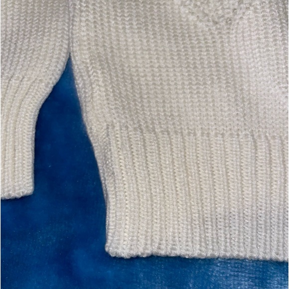 VINTAGE GIRLS LARGE 6X CARDIGAN BUTTON SWEATER - Picture 9 of 10